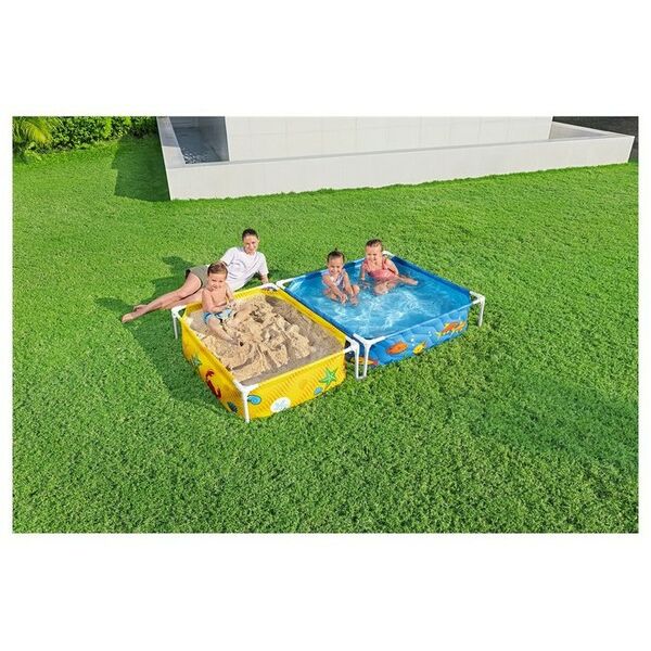 Бассейны: Бассейн каркасный Bestway My First Frame Pool 213 х 122 х 30,5 см от 2 лет [561CF] фотографии