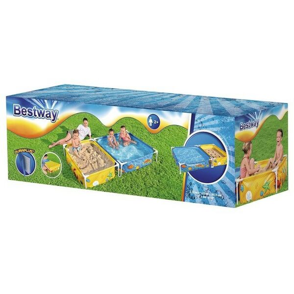 Бассейны: Бассейн каркасный Bestway My First Frame Pool 213 х 122 х 30,5 см от 2 лет [561CF] фотографии