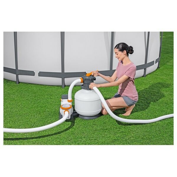 Бассейны: Фильтр-насос для бассейнов песочный Bestway 58486 220-240V, 11355 л/час фотографии