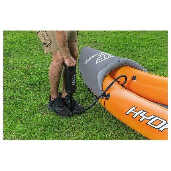 Байдарки: Байдарка Bestway Lite-Rapid X2 Kayak 2 местная, вёсла 218 см, до 160 кг, 321 х 88 х 48 см [65077] фотографии