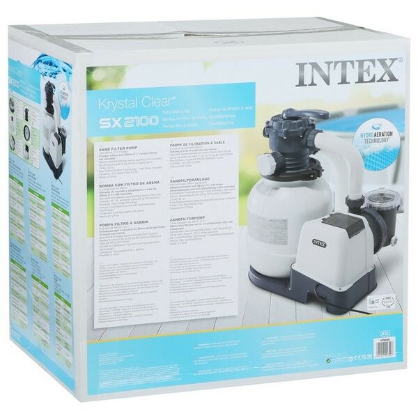 Бассейны: Фильтр-насос для бассейнов песочный Intex 26646 220-240V, 6000 л/ч фотографии