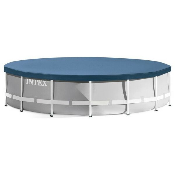 Бассейны: Бассейн каркасный Intex Prism Frame 427 х 107 см фильтр-насос, лестница, тент, подстилка [26720NP] фотографии