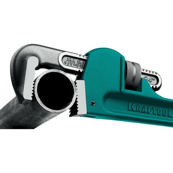 Столярно-слесарный инструмент: Трубный разводной ключ KRAFTOOL STILLSON 2.5" [2727-45] фотографии