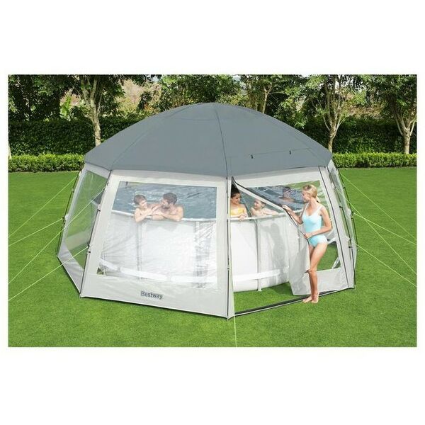 Бассейны: Шатер для бассейнов Bestway 600 x 600 x 295 см [58612] фотографии
