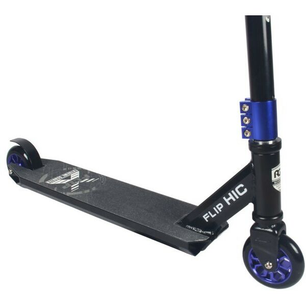 Самокаты: Самокат трюковый Альфа Каприз FLIP 2.0 HIC black/blue фотографии