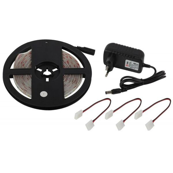 Светодиодные ленты: Светодиодная лента ЭРА 2835kit-4,8-60-12-IP65-6500-5m, 24Вт, 5м [Б0043063] фотографии