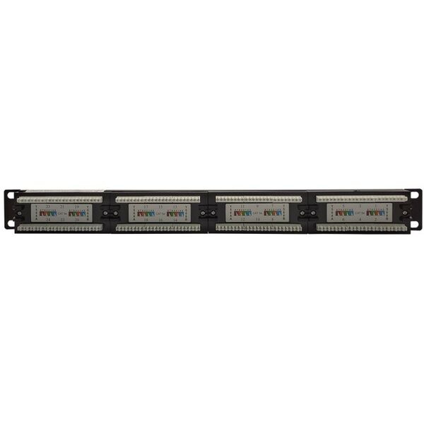 Шкафы и стойки: Коммутационная панель (патч-панель) ST ST-PP24-01 19", 5Е, UTP, 24 порта фотографии