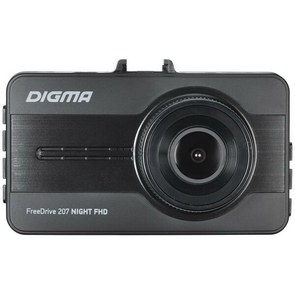 Автомобильные видеорегистраторы: Видеорегистратор Digma FreeDrive 207 Night FHD Black 1920х1080, 150°, LCD 3",G-sens, microSDHC, USB, мик, Li-Ion фотографии