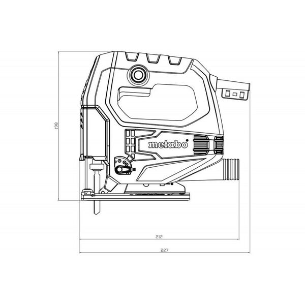 Лобзики: Лобзик электрический Metabo STEB 65 Quick [601030000] фотографии