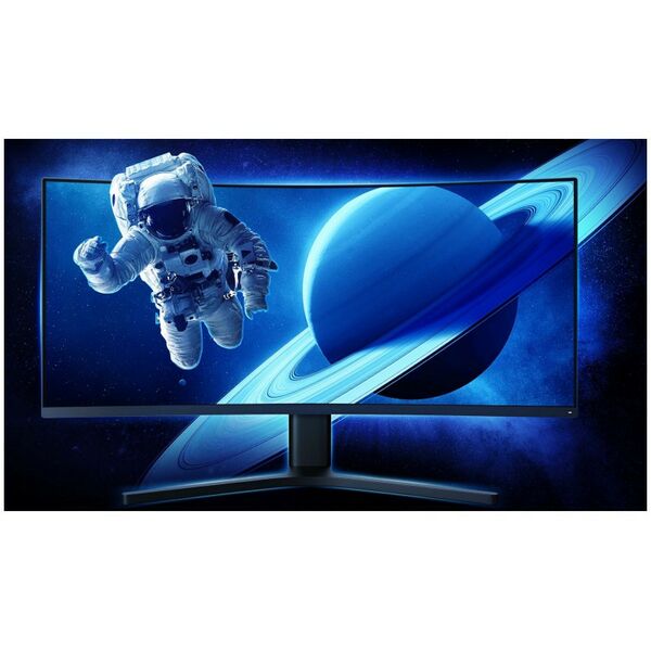 Мониторы: ЖК-монитор Xiaomi Mi Curved Gaming Monitor XMMNTWQ34 34" Curved LCD, 3440x1440, HDMI, DP [BHR5133GL] фотографии