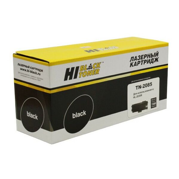 Для Brother: Тонер-картридж Hi-Black для Brother TN-2085 для HL-2035R 1500 копий [HB-TN-2085/98402213] фотографии