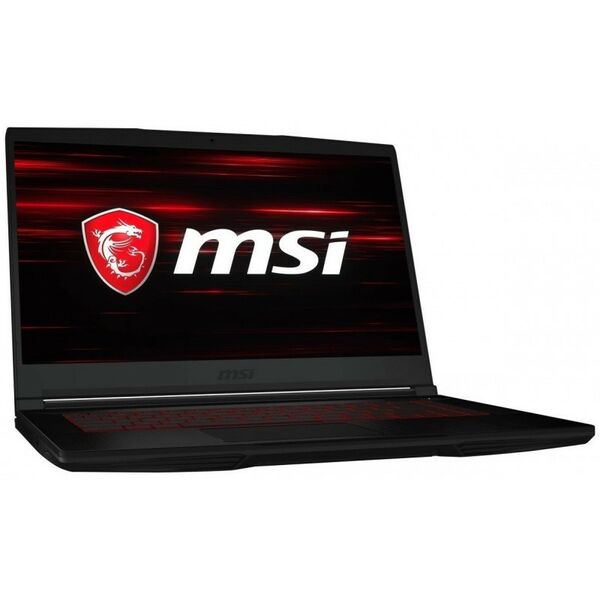 Ноутбуки: Ноутбук MSI GF63 Thin 11UC-216RU (MS-16R6) Core i7-11800H 2.30GHz Octa/8GB+512GB SSD/GF RTX3050 4GB/HM570/WiFi/BT5.1/1.0MP/15.6" FHD/3cell/1.86 kg/W10/1Y/BLACK [9S7-16R612-216] фотографии