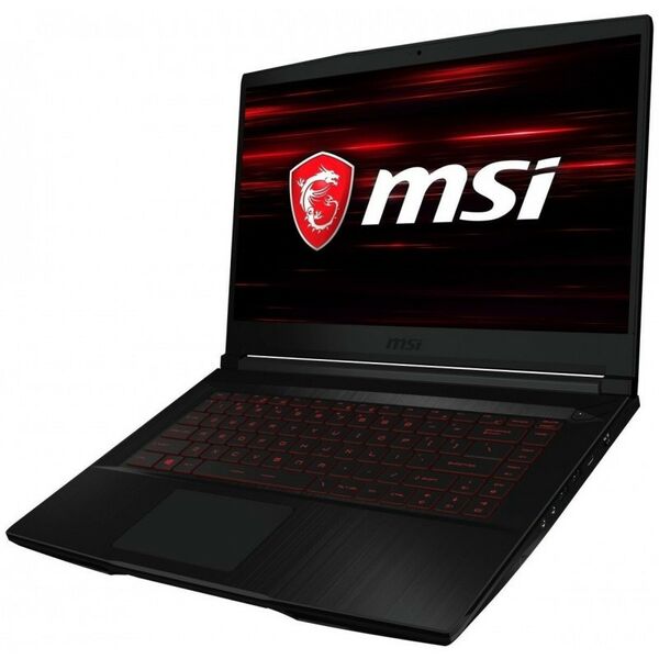 Ноутбуки: Ноутбук MSI GF63 Thin 11UC-216RU (MS-16R6) Core i7-11800H 2.30GHz Octa/8GB+512GB SSD/GF RTX3050 4GB/HM570/WiFi/BT5.1/1.0MP/15.6" FHD/3cell/1.86 kg/W10/1Y/BLACK [9S7-16R612-216] фотографии