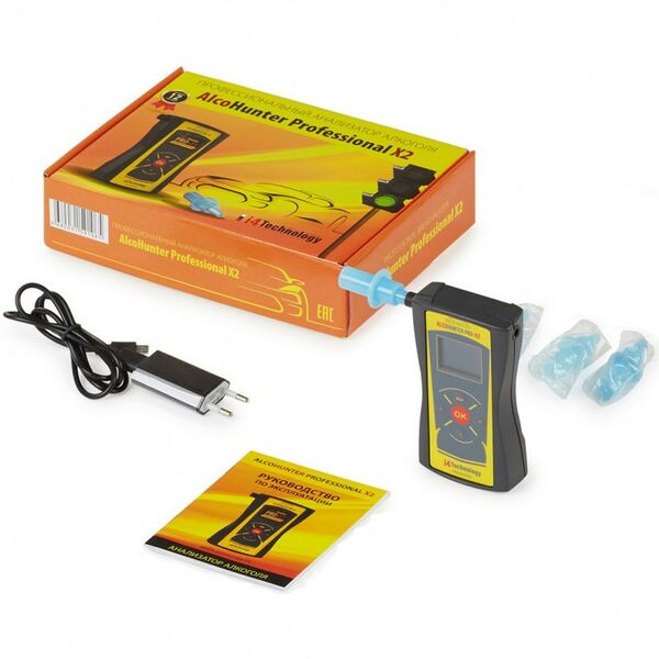 Диагностические приборы: Алкотестер i4Technology AlcoHunter Professional X2 фотографии