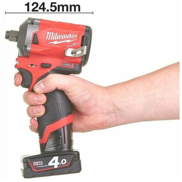 Гайковерты, отвертки: Аккумуляторный гайковерт импульсный Milwaukee M12 FUEL FIWF12-422X [4933464616] фотографии
