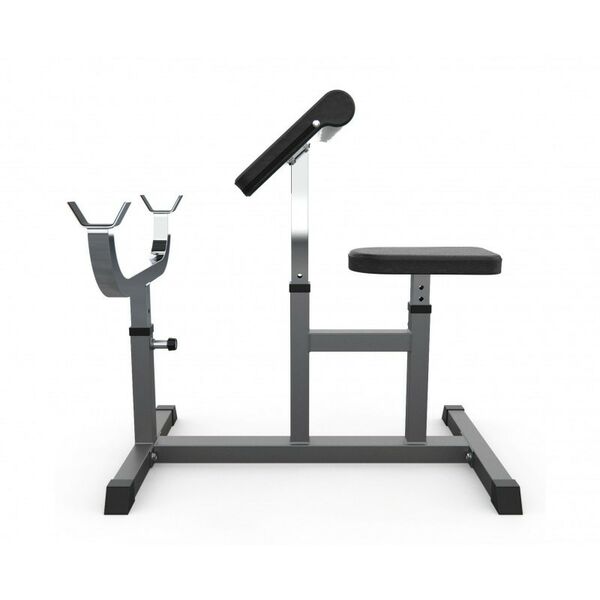 Свободные веса: Скамья Скотта DFC Homegym UB009G серый фотографии