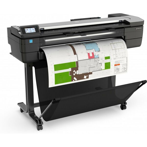Плоттеры:  HP DesignJetT830 MFP 36", 4color, 2400x1200dpi, 1Gb, 25spp(A1drawingmode), USB/GigEth/Wi-Fi, stand [F9A30D] фотографии