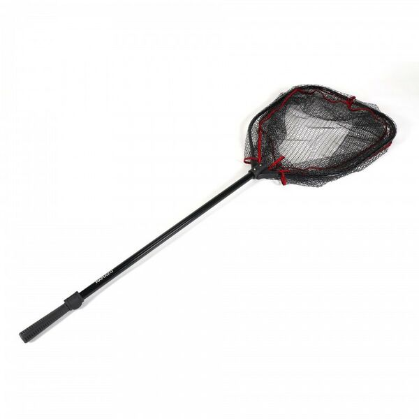 Все для рыбалки: Подсачек складной телескопический NAMAZU Pro NoKnot Net PVC, L-160см, квадратный складной обод 50см, PV фотографии