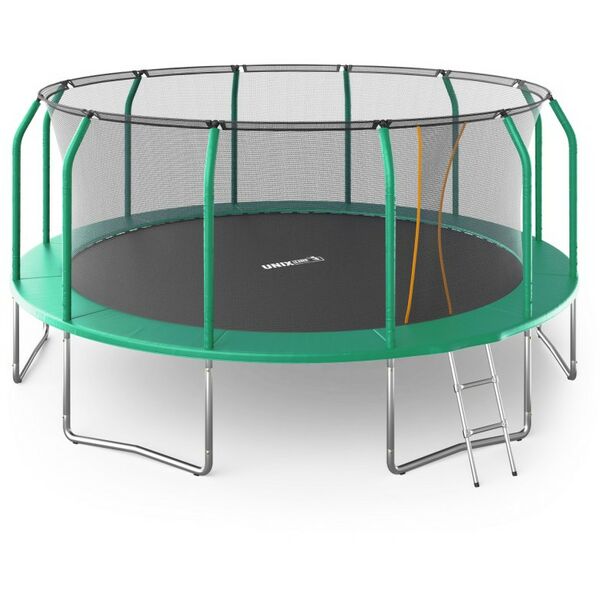 Батуты: Батут UNIX line SUPREME BASIC 16 ft (green) фотографии