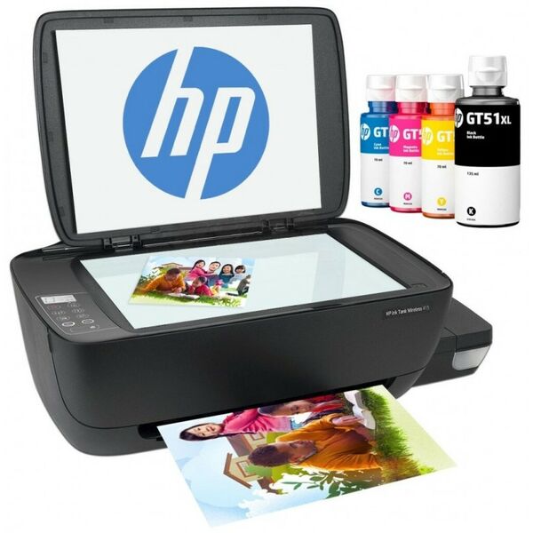 Многофункциональные устройства: Cтруйное МФУ HP Ink Tank Wireless 415 AiO A4, 8 стр/мин,  LCD, USB2.0, WiFi [Z4B53A] фотографии