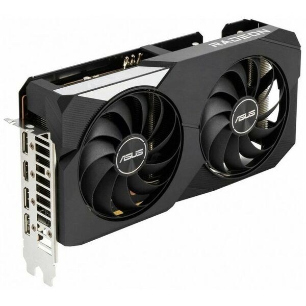Видеокарты: Видеокарта Asus RADEON RX 6650XT 8Gb <PCI-E> GDDR6 HDMI+3xDP (RTL) [DUAL-RX6650XT-O8G] фотографии