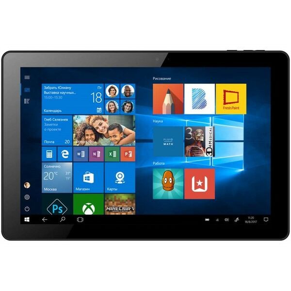Планшеты: Плашетный компьютер 2 в 1 Irbis TW86X Z3735F 4x1.8Ghz/2Gb/32Gb/Cam 0.3+2.0MPx/Wi-Fi/Micro SD/5000 mAh/Win10 Home/мягкая клавиатура фотографии
