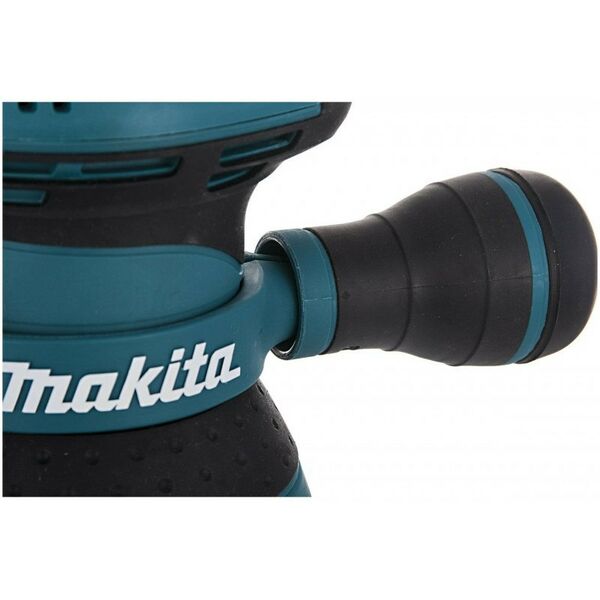 Эксцентриковые шлифмашинки: Эксцентриковая шлифмашина Makita BO5040 300 Вт, 4000-12000 об/мин, D125  мм, пылесборник фотографии