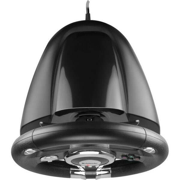 Рули и джойстики: Руль Defender Gotcha Vibration, рулевое колесо, педали, 8поз.перекл.,12кн., USB [64398] фотографии