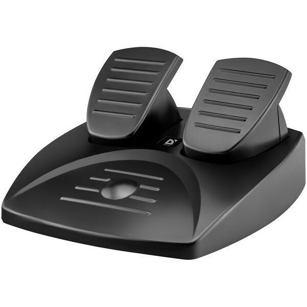 Рули и джойстики: Руль Defender Gotcha Vibration, рулевое колесо, педали, 8поз.перекл.,12кн., USB [64398] фотографии