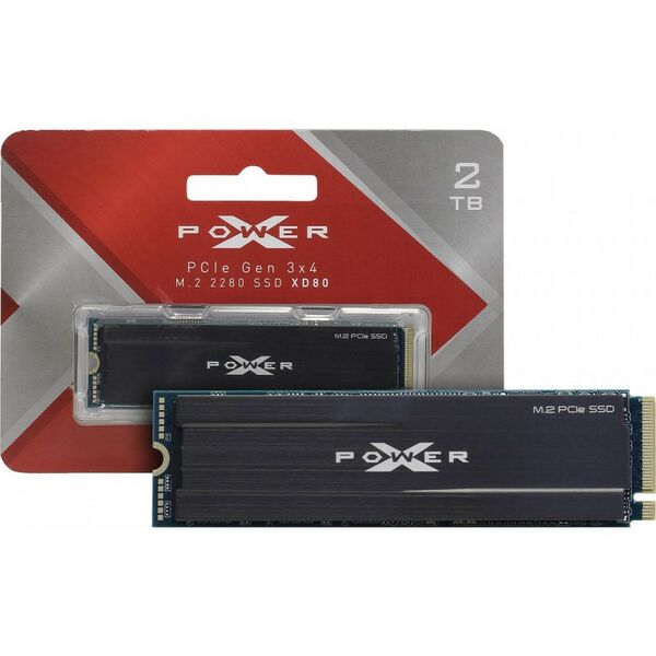 SSD-накопители: Накопитель Silicon Power 2 Tb  XD80 M.2 2280 M 6Gb/s [SP002TBP34XD8005] фотографии