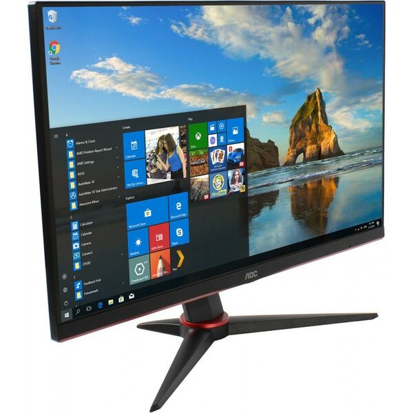 Мониторы: ЖК-монитор AOC 27G2SU/BK Black&Red 27" LCD, 1920x1080, D-Sub, HDMI, DP, USB3.1 Hub, с поворотом экрана фотографии
