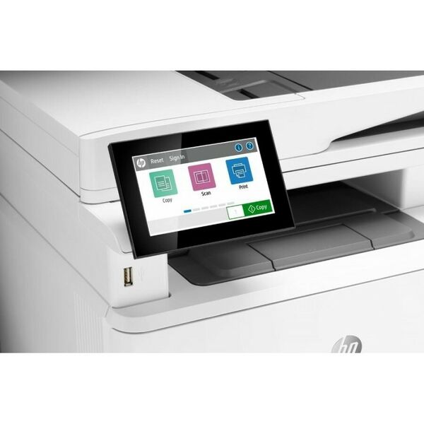 Купить Многофункциональное устройство HP LaserJet Enterprise MFP M430f A4, 38стр/мин, 2Gb, LCD, лазерное МФУ, факс, USB2.0, сетевой, двуст.печать, DADF [3PZ55A], изображение 8 в интернет-магазине Irkshop.ru