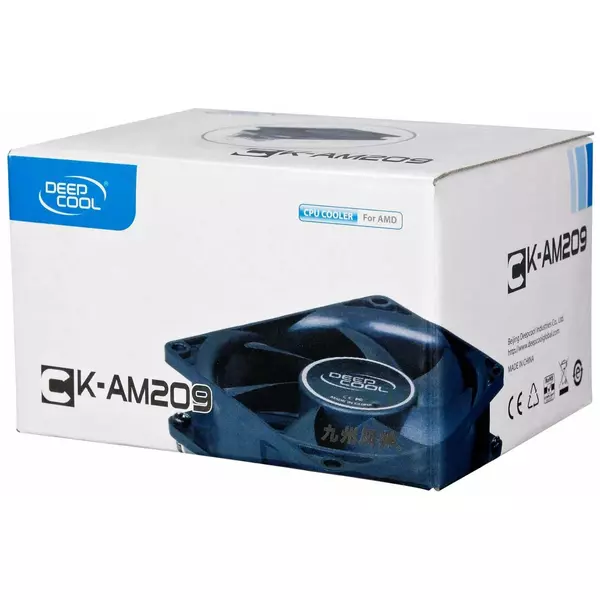 Купить Охлаждение Deepcool CK-AM209 V2 Soc-FM2+/AM2+/AM3+/AM4 3-pin 22dB Al 65W 224gr Ret, изображение 2 в интернет-магазине Irkshop.ru