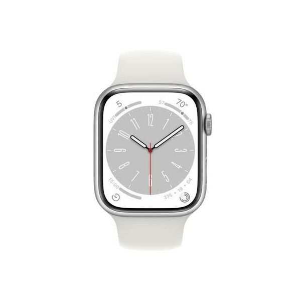 Купить Смарт-часы Apple Watch 8 GPS Starlight Aluminum Case with Solo Loop 45mm M/L [MP6Q3LL/A], изображение 2 в интернет-магазине Irkshop.ru