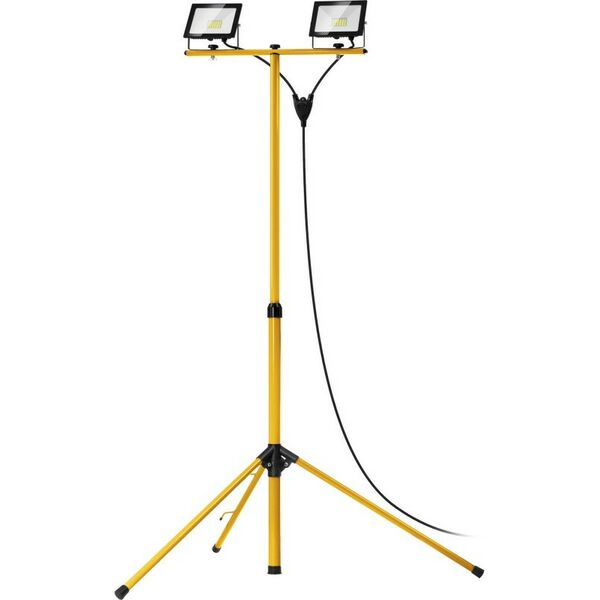 Осветительные приборы: Светодиодные прожекторы на штативе STAYER LED-MAX 2х30Вт 6500К IP65, 1.6 м [56925-2-30] фотографии