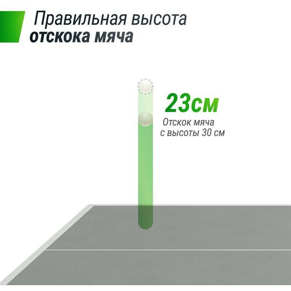 Настольный теннис: Всепогодный теннисный стол UNIX line outdoor 6mm (grey) фотографии