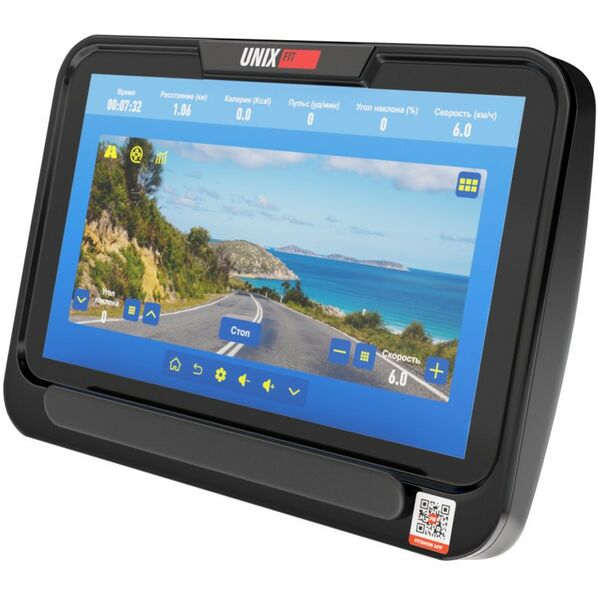 Беговые дорожки: Беговая дорожка UNIXFIT T-1550 PRO (18.5" TFT) фотографии