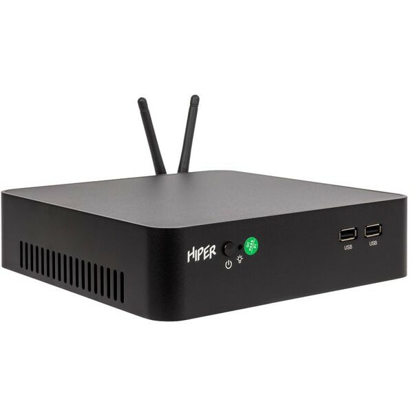 Системные блоки и рабочие станции: Неттоп Hiper M8 black Cel G5905/4Gb/256Gb SSD/noDVD/VGA int/no OS [61GFBDZ1QG] фотографии