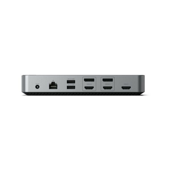 Внешние аккумуляторы, зарядные устройства: Док-станция Satechi Triple 4K Display Docking Station Space Gray цвет серый космос [ST-D4KTM-EU] фотографии