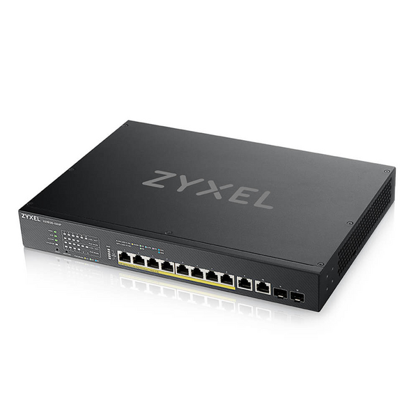 Купить Коммутатор ZyXEL XS1930-12HP-ZZ0101F NebulaFlex Hybrid Smart PoE++, 19", 10xRJ-45: 1 / 2.5 / 5 / 10G (8 х PoE ++ (802.3bt)), 2xSFP+, 375 W PoE budget, standalone / cloud management, изображение 4 в интернет-магазине Irkshop.ru