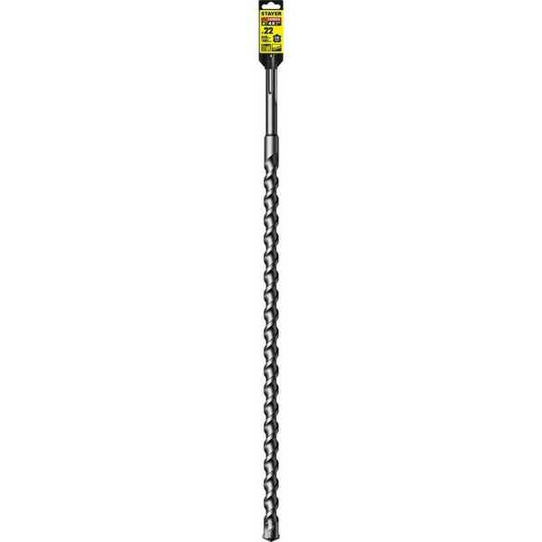 Буры, пики, коронки, сверла: SDS-max бур STAYER Professional Hercules-4Х 22 x 880/1000 мм [29370-880-22] фотографии