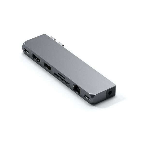 USB концентраторы (USB hub): Хаб Satechi Pro Hub Max цвет серый космос [ST-UCPHMXM] фотографии