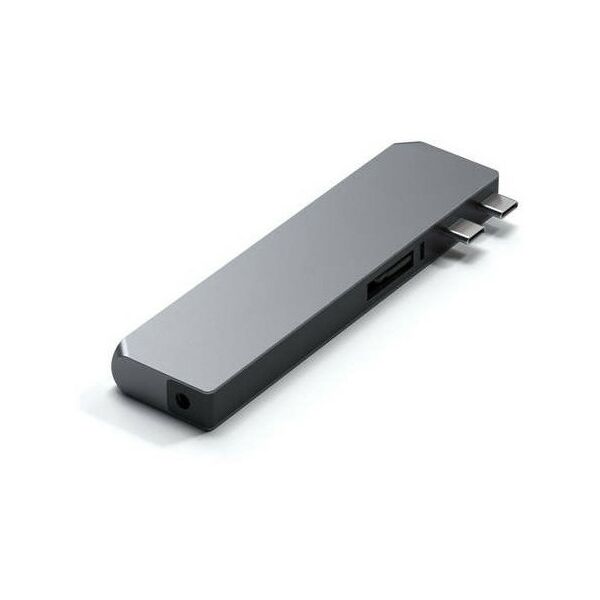 USB концентраторы (USB hub): Хаб Satechi Pro Hub Max цвет серый космос [ST-UCPHMXM] фотографии
