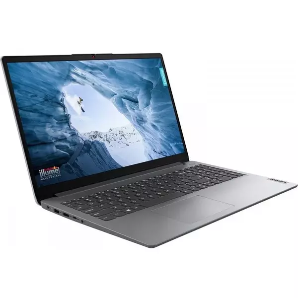 Купить Ноутбук Lenovo IdeaPad 1 grey Cel N4020/4Gb/128Gb SSD/VGA int/W11/15.6" IPS FHD [82V700DURK], изображение 2 в интернет-магазине Irkshop.ru