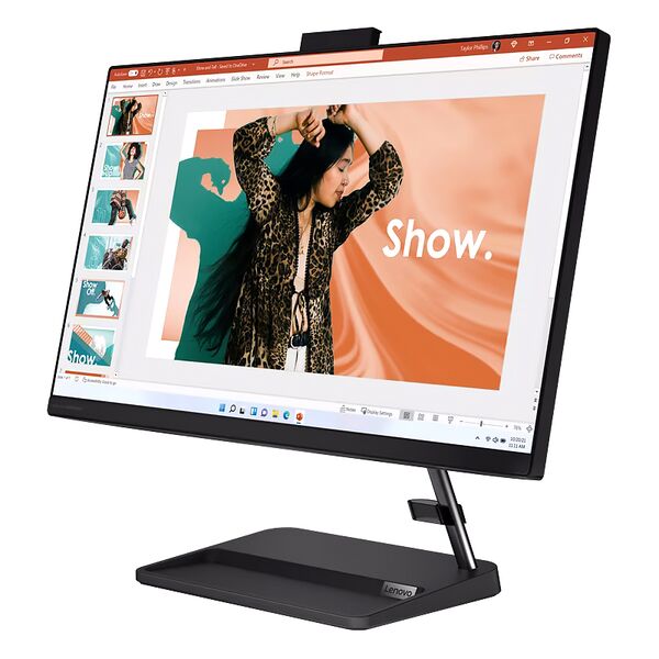 Купить Моноблок Lenovo IdeaCentre AIO 3 24IAP7 i3 1215U(1.2Ghz)/8Gb/512Gb SSD/noDVD/Int Graphics/Cam/BT/WiFi/23.8" 1920x1080 IPS/black/noOS/kbd+mouse [F0GH0171RU] в интернет-магазине Irkshop.ru