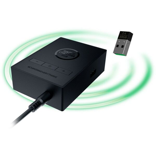 Корпуса компьютерные: Набор светодиодных лент Razer Chroma Light Strip Set Wireless aRGB Controller [RZ34-04020100-R321] фотографии