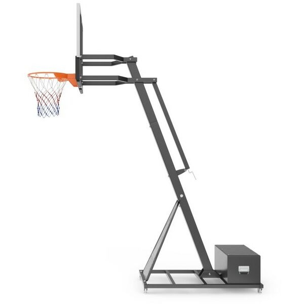 Баскетбол: Баскетбольная стойка UNIX line B-Stand-PC 54"x32" R45 H230-305 см фотографии