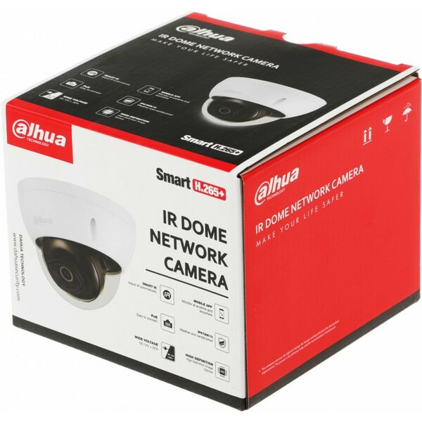IP-камеры: Камера видеонаблюдения IP Dahua DH-IPC-HDBW2230EP-S-0360B-S2 3.6-3.6мм фотографии