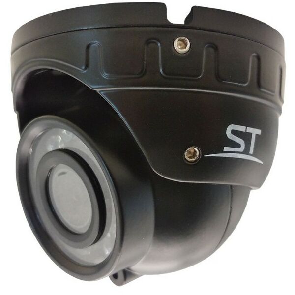 IP-камеры: Купольная IP-камера уличная ST ST-S4501 с ИК подсветкой до 30 м, 1/2.7", 2.8mm (Гор.103° /Верт. 50°/ Диаг. 114°), металл, встроенный микрофон, черная фотографии