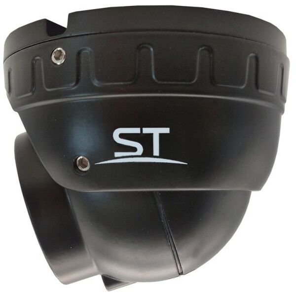 IP-камеры: Купольная IP-камера уличная ST ST-S4501 с ИК подсветкой до 30 м, 1/2.7", 2.8mm (Гор.103° /Верт. 50°/ Диаг. 114°), металл, встроенный микрофон, черная фотографии